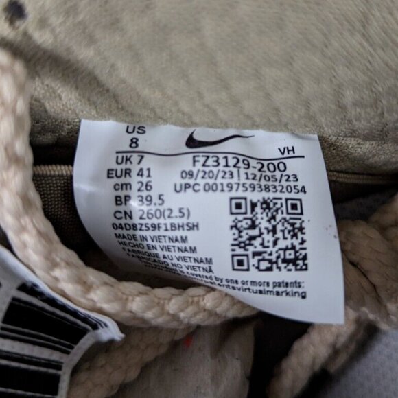 Nike Dunk SB Low Pro Big Money Savings Mens Size 8 FZ3129-200 Brown White - Picture 11 of 12